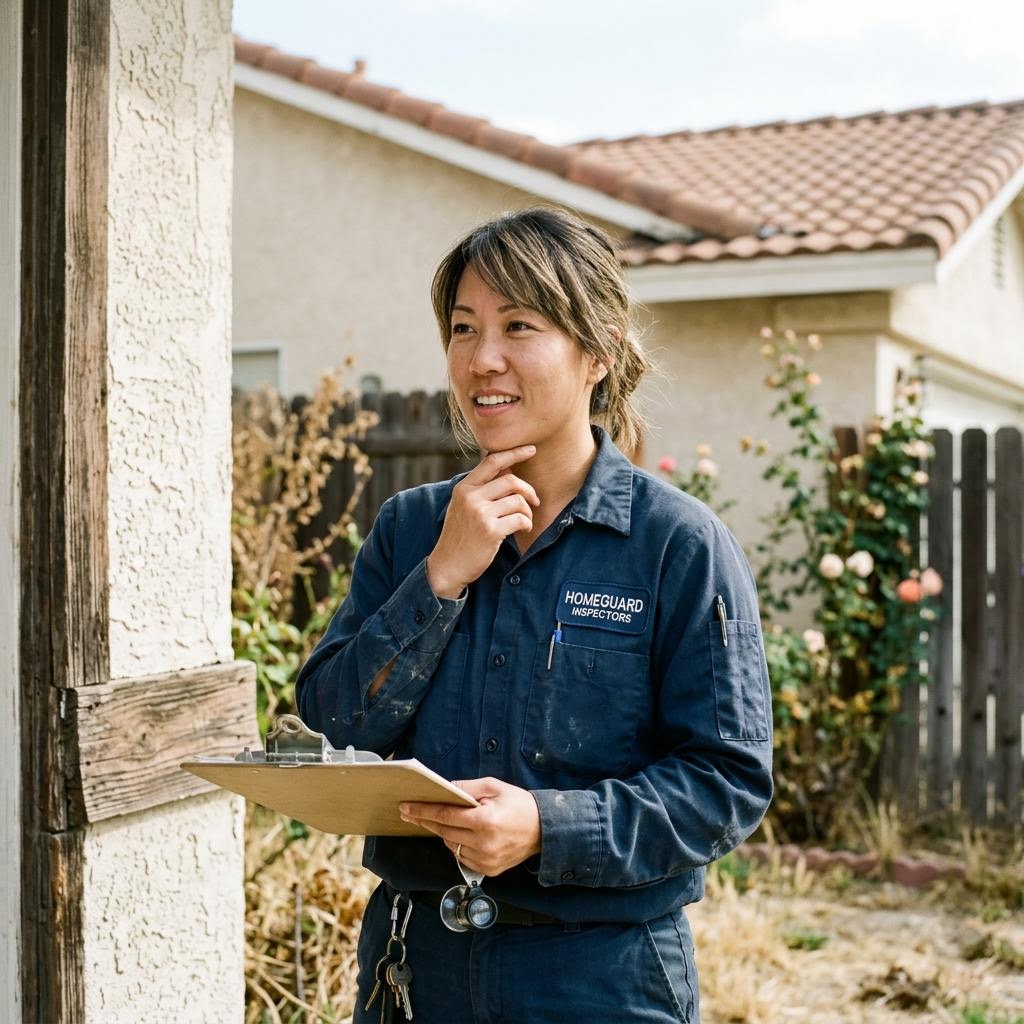 Nina, WDO Inspector, California